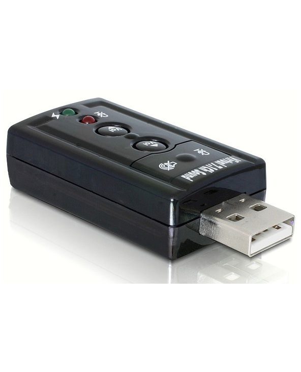 DeLOCK 61645 changeur de genre de câble USB 2.0 2x 3.5 Noir