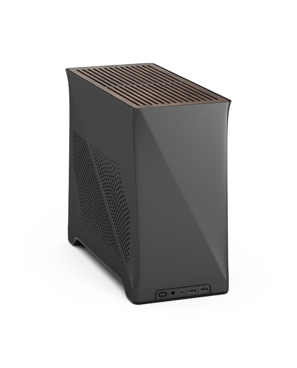 Fractal Design Era 2 Mini Tower Charbon de bois, Gris