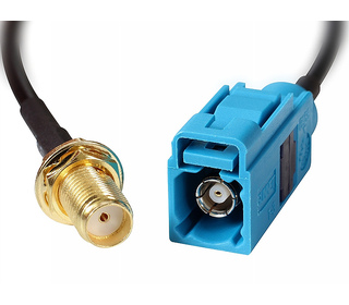 DeLOCK 88583 câble coaxial 0,2 m Noir