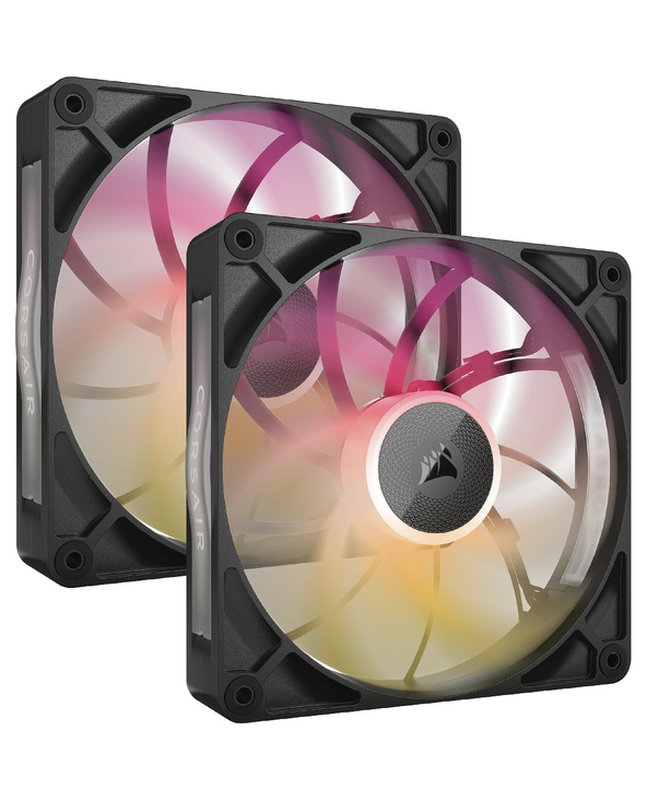 Corsair iCUE LINK RX140 MAX RGB Boitier PC Ventilateur 14 cm Noir 2 pièce(s)