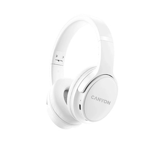 Canyon OnRiff 4 Casque Sans fil Arceau Appels/Musique/Sport/Au quotidien USB Type-C Bluetooth Blanc