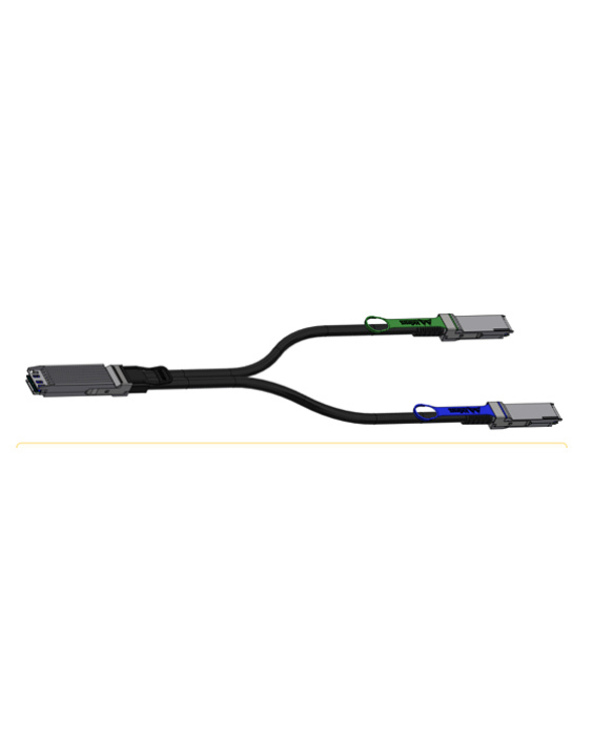 Nvidia MCA7J65-N005 câble InfiniBand et à fibres optiques 5 m OSFP 2xQSFP112 Noir