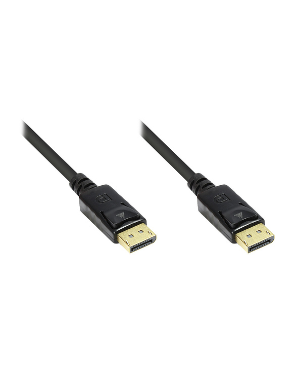 Alcasa DisplayPort/DisplayPort, 1 m Noir