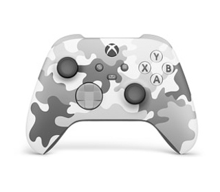 Microsoft Xbox Wireless Controller – Arctic Camo Special Edition Gris, Blanc Bluetooth Manette de jeu Analogique/Numérique Andro