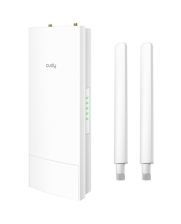 Cudy RE1200 Outdoor Répéteur réseau Blanc 10, 100 Mbit/s
