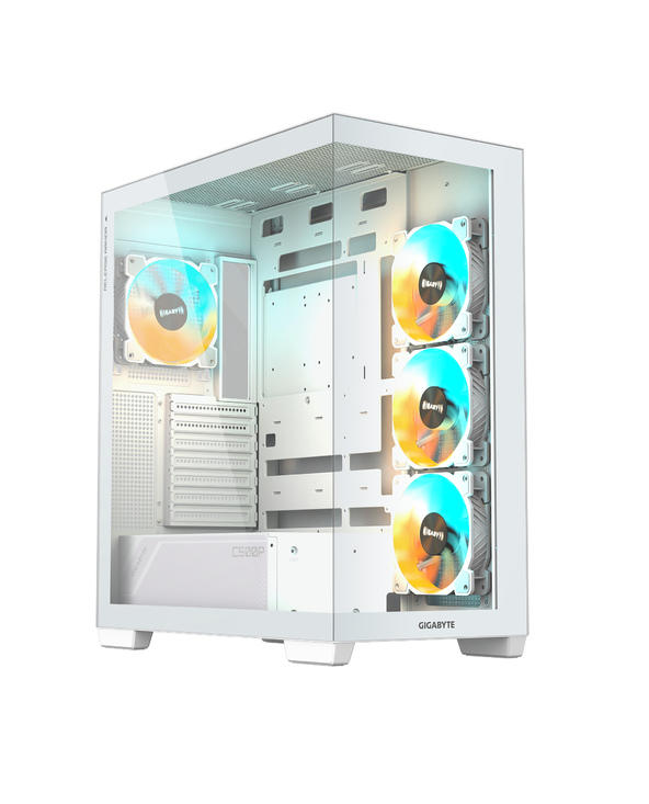 GIGABYTE C500 PANORAMIC STEALTH Midi Tower Blanc
