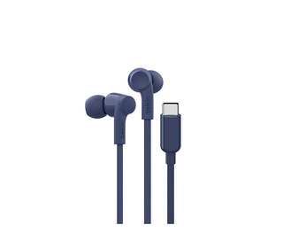 Belkin SoundForm Casque Avec fil Ecouteurs Musique/Quotidien USB Type-C Bleu