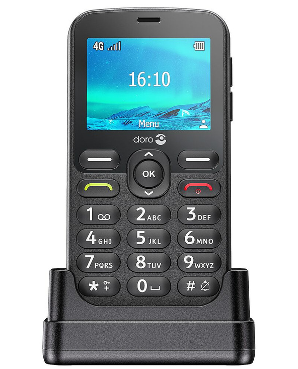 Doro 1880 6,1 cm (2.4") 113,7 g Noir Téléphone d'entrée de gamme