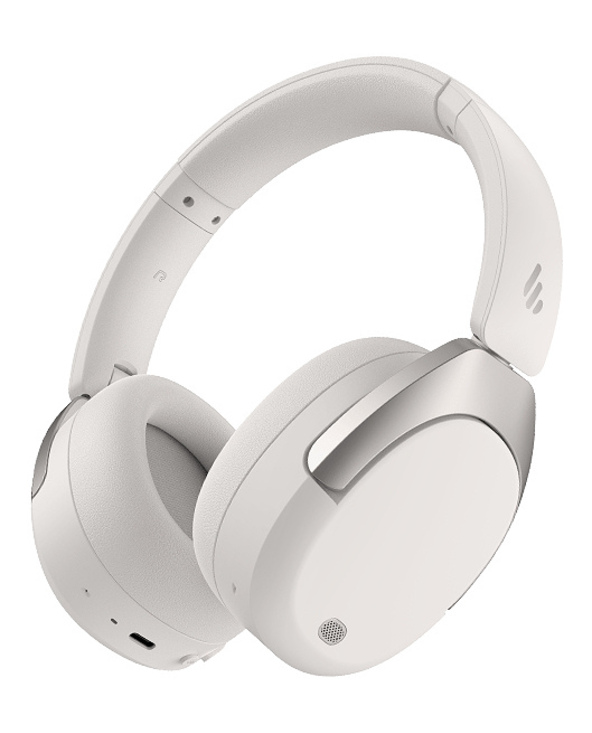Edifier W830NB Casque Avec fil &sans fil Arceau Appels/Musique USB Type-C Bluetooth Sable, Blanc
