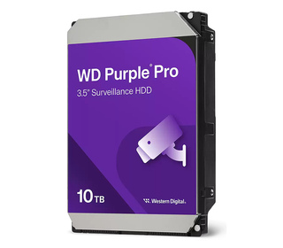 Western Digital Purple Pro WD102PURP disque dur 10 To 7200 tr/min 512 Mo 3.5" Série ATA III
