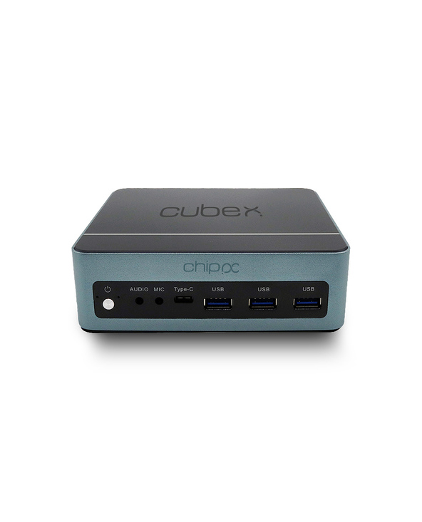 Chip PC CUBEX 13 Mini PC I5 16 Go 512 Go Windows 11 Pro Gris