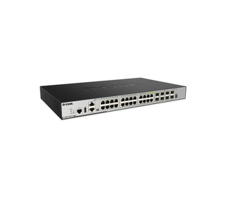 D-Link DGS-3630-28TC commutateur réseau Géré L3 Gigabit Ethernet (10/100/1000) 1U Noir