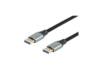 Equip 119282 câble DisplayPort 2 m Argent, Noir