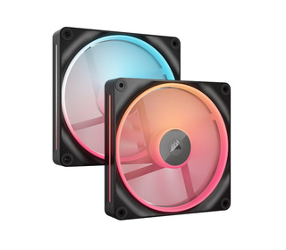 Corsair iCUE LINK LX140-R RGB Boitier PC Ventilateur 14 cm Noir 2 pièce(s)