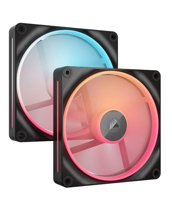 Corsair iCUE LINK LX140-R RGB Boitier PC Ventilateur 14 cm Noir 2 pièce(s)