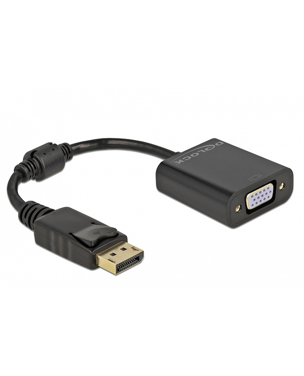 DeLOCK Adaptateur DisplayPort 1.2 mâle vers VGA femelle noir