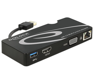 DeLOCK 62461 adaptateur graphique USB Noir