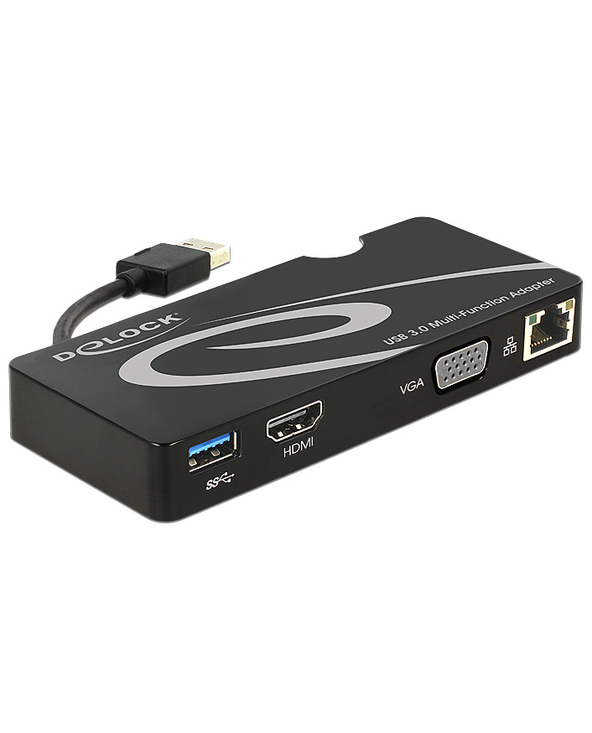 DeLOCK 62461 adaptateur graphique USB Noir