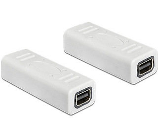 DeLOCK 65450 changeur de genre de câble mini Displayport Blanc
