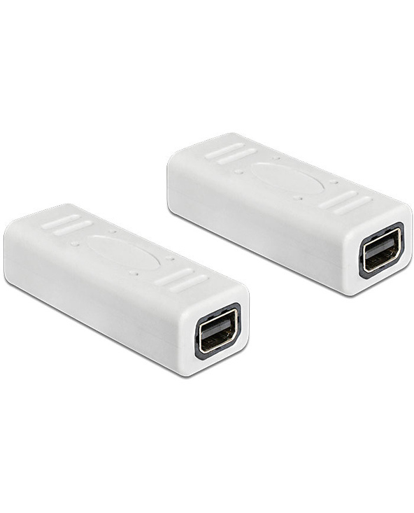 DeLOCK 65450 changeur de genre de câble mini Displayport Blanc