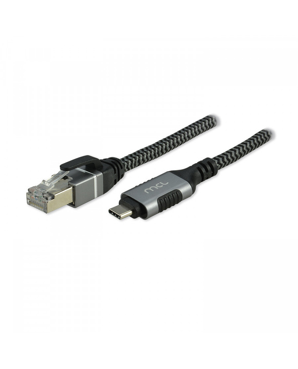 MCL MC1D99AZZ03CRJ452 changeur de genre de câble USB C RJ-45 Noir, Gris