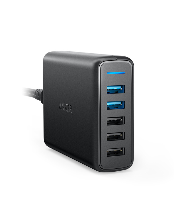 Anker PowerPort Speed 5 Universel Noir Secteur Intérieure