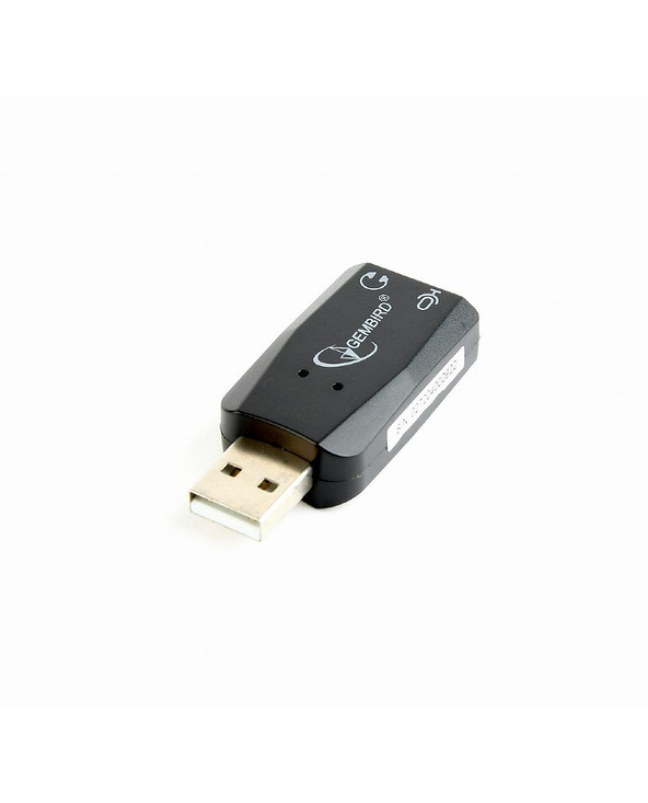 Gembird SC-USB2.0-01 changeur de genre de câble 2 x 3.5mm Noir