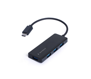 Gembird UHB-CM-U3P4-02 station d'accueil Avec fil USB 3.2 Gen 1 (3.1 Gen 1) Type-C Noir