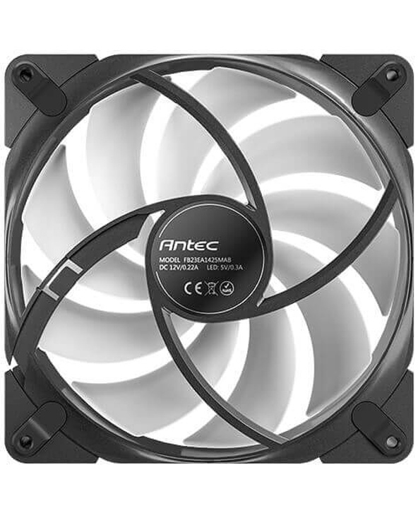 Antec Tranquil 140 ARGB Boitier PC Ventilateur 14 cm Noir, Gris 1 pièce(s)