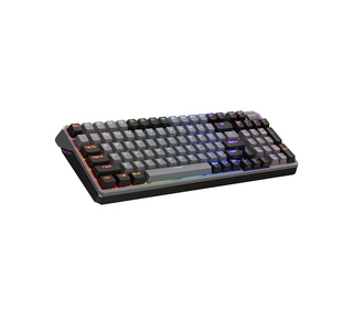 Cooler Master Peripherals MK770 clavier Universel USB + RF Wireless + Bluetooth QWERTY Français Gris foncé, Gris
