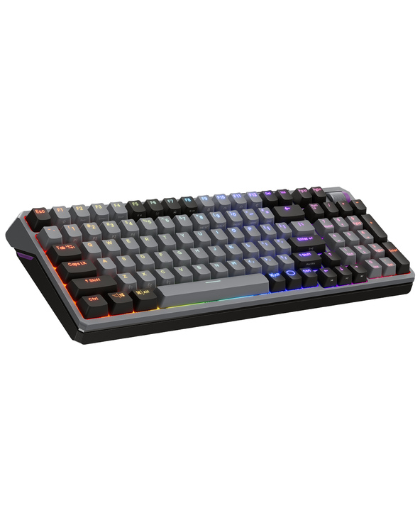 Cooler Master Peripherals MK770 clavier Universel USB + RF Wireless + Bluetooth QWERTY Français Gris foncé, Gris