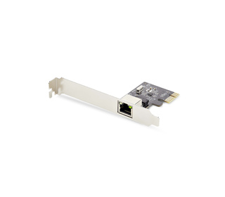 StarTech.com Carte Réseau PCIe Gigabit à 1 Port, Carte LAN PCI Express 10/100/1000Mbps, NIC, Realtek RTL8111H, Fonctionne avec W