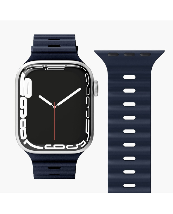 Vonmählen Wave Band Bande Bleu Silicone