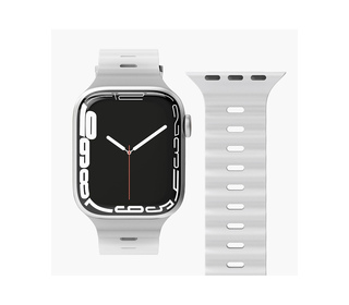 Vonmählen Wave Band Bande Gris Silicone