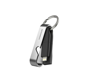 Vonmählen High Six USB C Noir, Acier inoxydable
