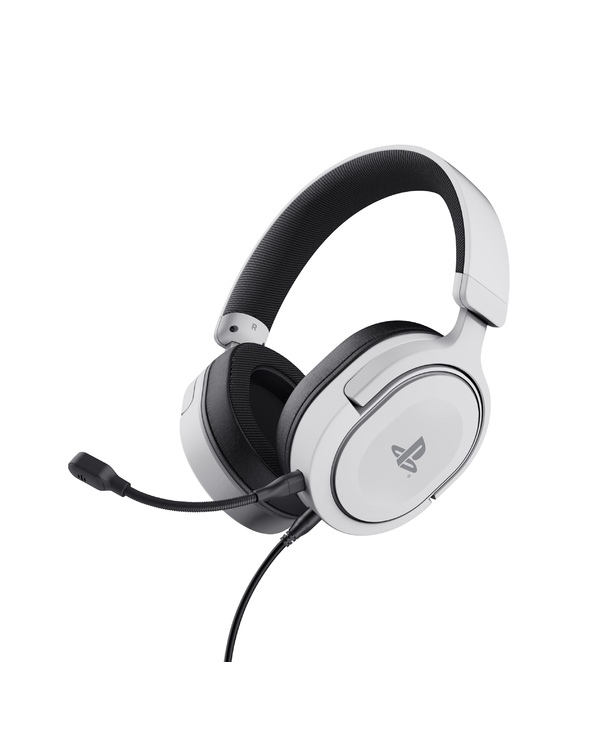 Trust GXT 498 Forta Casque Avec fil Arceau Jouer Noir, Blanc