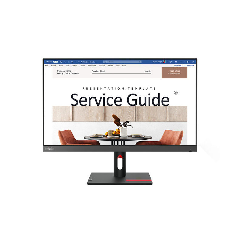Lenovo ThinkVision S24I-30 23.8" LED Full HD 6 ms Noir