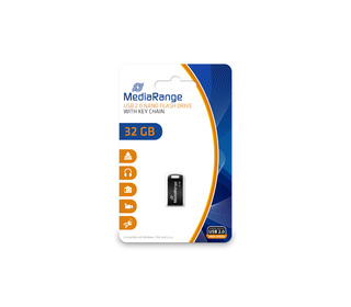 MediaRange MR922 lecteur USB flash 32 Go USB Type-A / Micro-USB 2.0 Noir