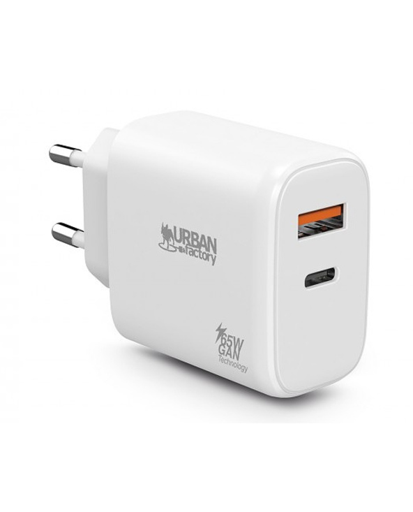 Urban Factory GPS62UF chargeur d'appareils mobiles Universel Blanc Secteur Charge rapide Intérieure