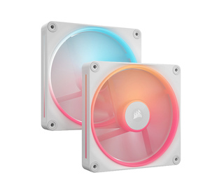Corsair iCUE LINK LX140-R RGB Boitier PC Ventilateur 14 cm Blanc 2 pièce(s)