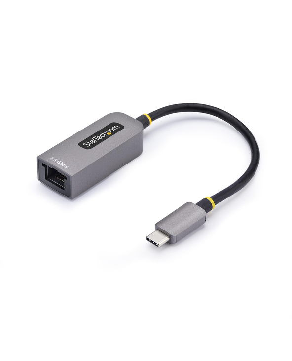 StarTech.com Adaptateur 2.5GbE USB-C vers Ethernet, NBASE-T NIC, USB 3.0 Type-C 2.5/1G Réseau Multi Speed, Compatible Thunderbol