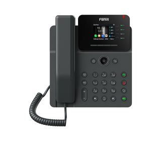 Fanvil V61W téléphone fixe Noir 4 lignes LCD Wifi