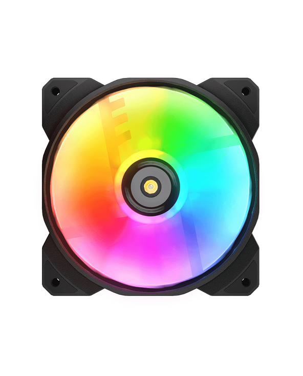 COUGAR Gaming CF-MHP12HB3-RGB Boitier PC Refroidisseur d'air 12 cm Noir, Blanc 3 pièce(s)