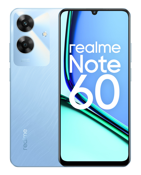 realme NOTE 60 6.74" 128 Go Bleu
