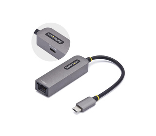 StarTech.com Adaptateur USB-C vers Ethernet, NIC, 100W PD Pass-Through, Adaptateur Réseau USB 3.0 Type-C 1Gbps Multi Speed, Comp