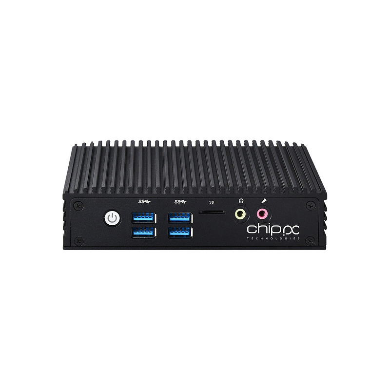 Chip PC ID PC 2 LAN Mini PC Intel N 8 Go 256 Go Windows 11 Pro Noir ...