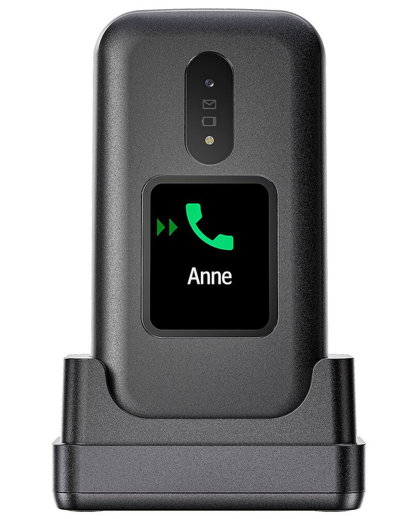 Doro 2880 124,1 g Noir, Blanc Téléphone numérique
