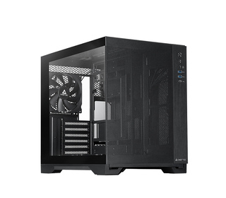 Chieftec mATX Gehäuse GM-30B-M-OP, black Cube Noir