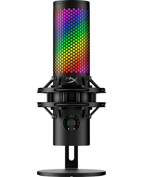 HP HyperX QuadCast 2 S - USB Microphone (Black) Noir Microphone de table