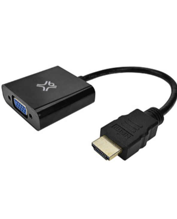 XtremeMac ADAPTER HDMI VGA HDMI Type A (Standard) VGA (D-Sub) Noir